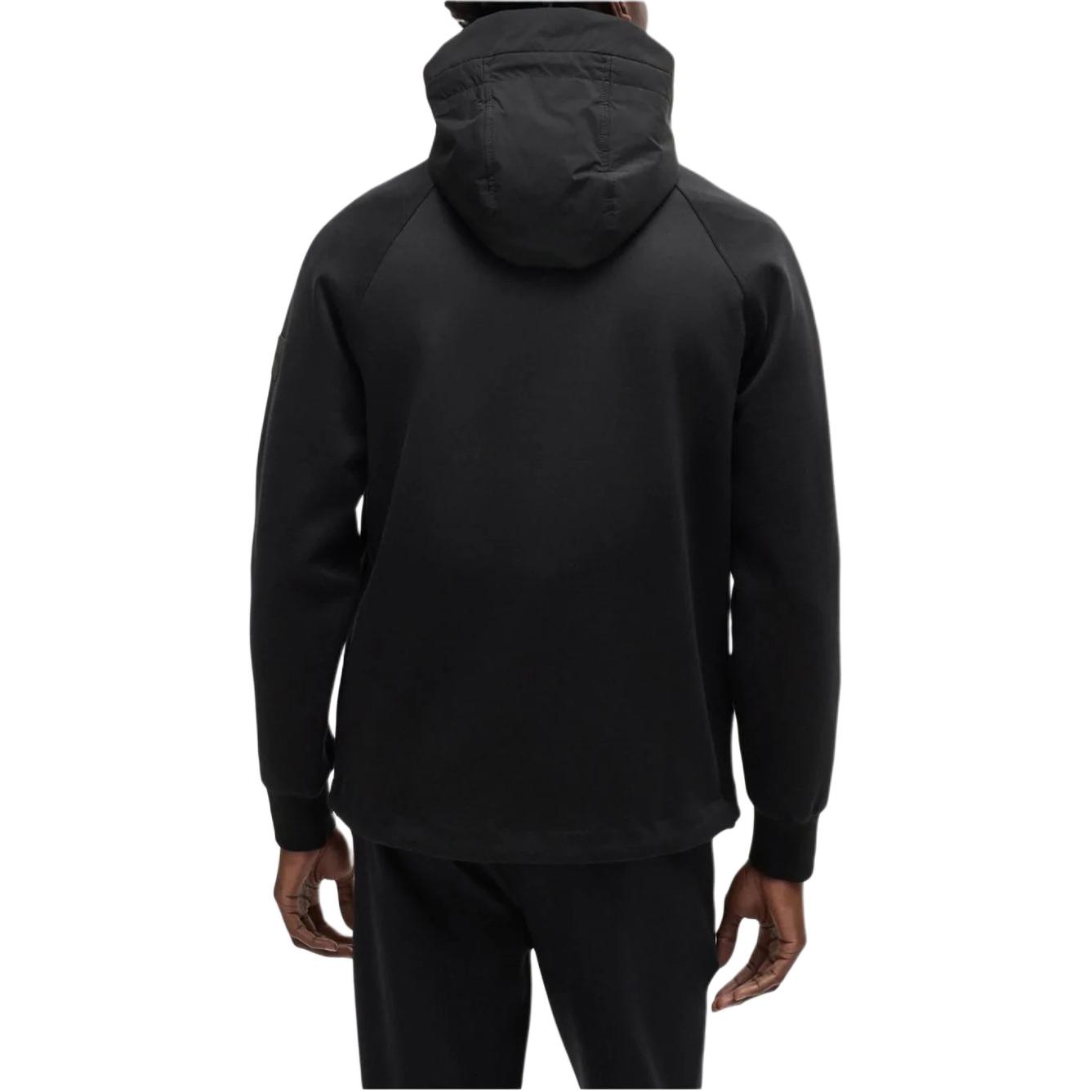 HUGO BOSS  Black Solid Hoodie Zip-Up Slim-Fit Jacket. 50519008-001 圖 5