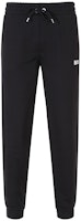 HUGO BOSS Black Solid Logo Embroidered Drawstring Joggers 50486640-001 HUGO BOSS Black Solid Logo Embroidered Drawstring Joggers 50486640-001