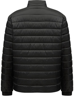 HUGO BOSS Black Solid Logo Embroidered Stand Collar Jacket. 50517753-001 Lookbook HUGO BOSS Black Solid Logo Embroidered Stand Collar Jacket. 50517753-001