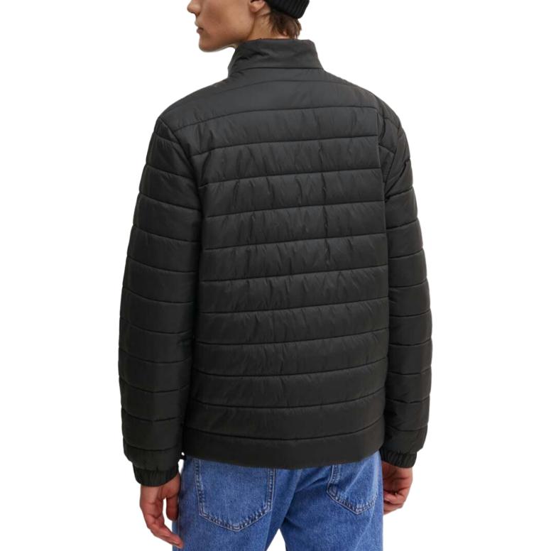 Purchase HUGO BOSS  Black Solid Logo Embroidered Stand Collar Jacket. 50517753-001