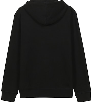 HUGO BOSS 黑色純色標誌貼布連帽上衣. 50468445-001 Lookbook HUGO BOSS 黑色純色標誌貼布連帽上衣. 50468445-001