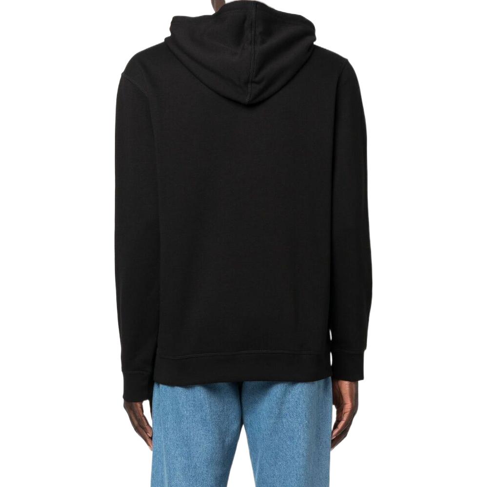 Purchase HUGO BOSS 黑色純色標誌貼布連帽上衣. 50468445-001