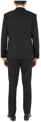 휴고 보스 블랙 솔리드 싱글브레스트 롱슬리브 슈트 세트. 50497224-001 Lookbook 휴고 보스 블랙 솔리드 싱글브레스트 롱슬리브 슈트 세트. 50497224-001