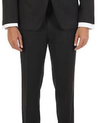 휴고 보스 블랙 솔리드 싱글브레스트 롱슬리브 슈트 세트. 50497224-001 Sizing 휴고 보스 블랙 솔리드 싱글브레스트 롱슬리브 슈트 세트. 50497224-001