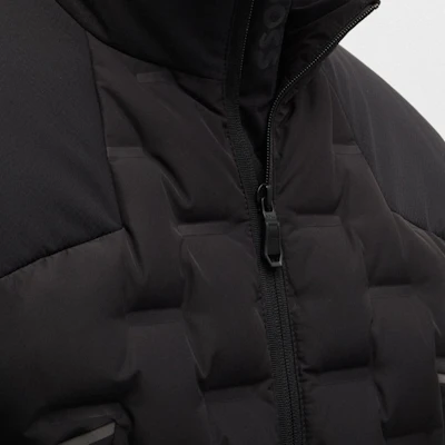 HUGO BOSS Jaket Hitam Zip-Up Lengan Panjang Down. 50514344-001 Details for HUGO BOSS Jaket Hitam Zip-Up Lengan Panjang Down. 50514344-001