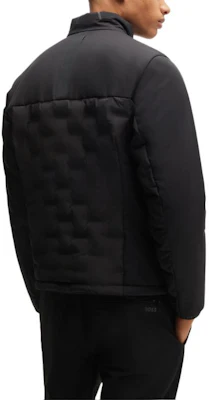 HUGO BOSS Jaket Hitam Zip-Up Lengan Panjang Down. 50514344-001 Sizing HUGO BOSS Jaket Hitam Zip-Up Lengan Panjang Down. 50514344-001