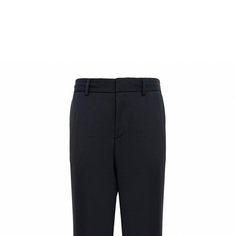 Sizing HUGO BOSS 黑色中腰拉鍊直筒休閒長褲 50524574-001