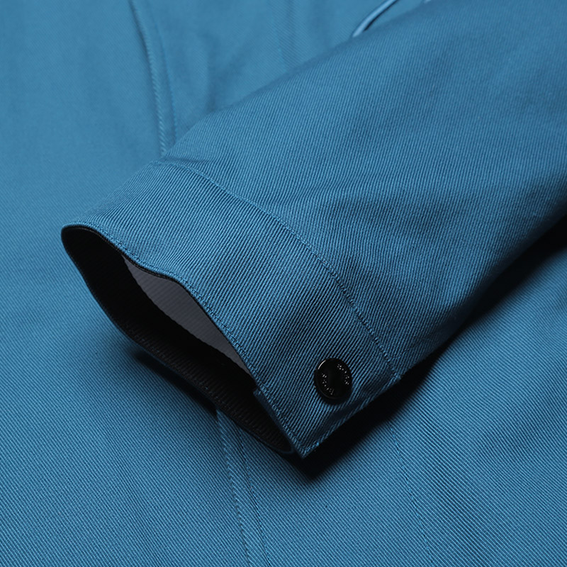 Details for HUGO BOSS  Blue Embroidered Logo Polo Collar Long Sleeve Jacket. 50470140-424