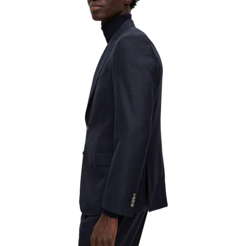 Details for HUGO BOSS 藍色三件套裝 長袖西裝外套 50503159-404