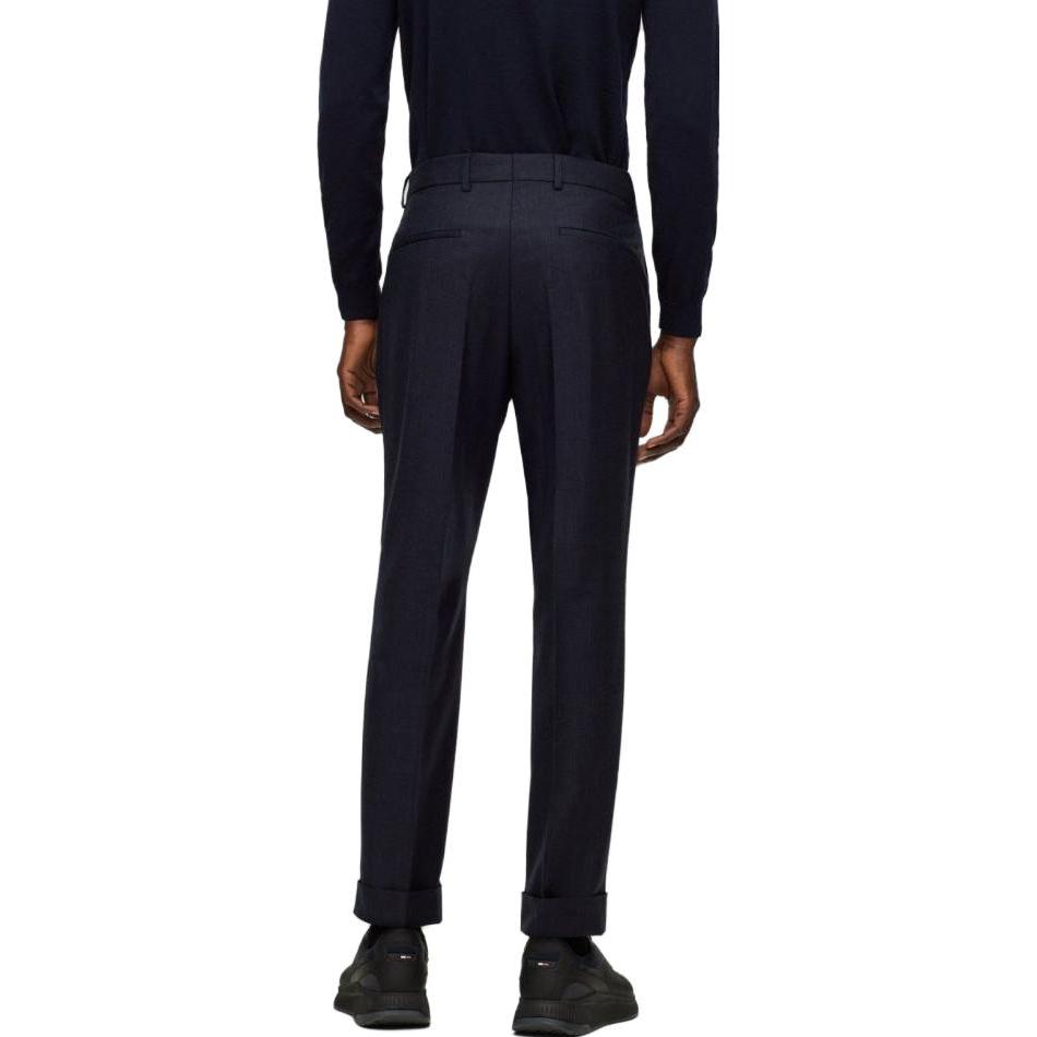 Cheap HUGO BOSS 藍色三件套裝 長袖西裝外套 50503159-404