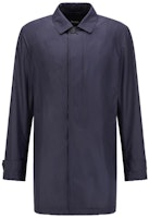 HUGO BOSS Blue Waterproof Coat with Adjustable Fit 50460076-404 HUGO BOSS Blue Waterproof Coat with Adjustable Fit 50460076-404