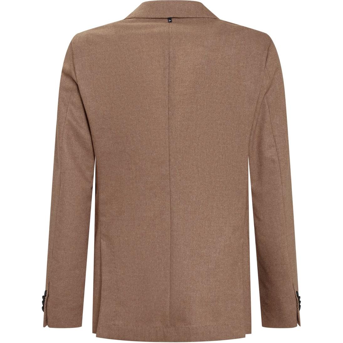 HUGO BOSS  Brown Single-Breasted Long Sleeve Blazer with Logo. 50479665-260 圖 3