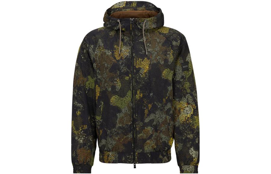HUGO BOSS  Camouflage Print Hooded Zip Jacket. 50498011-361 圖 2