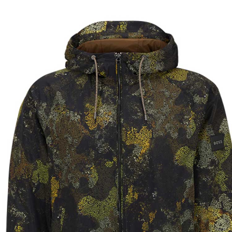 HUGO BOSS  Camouflage Print Hooded Zip Jacket. 50498011-361 圖 6