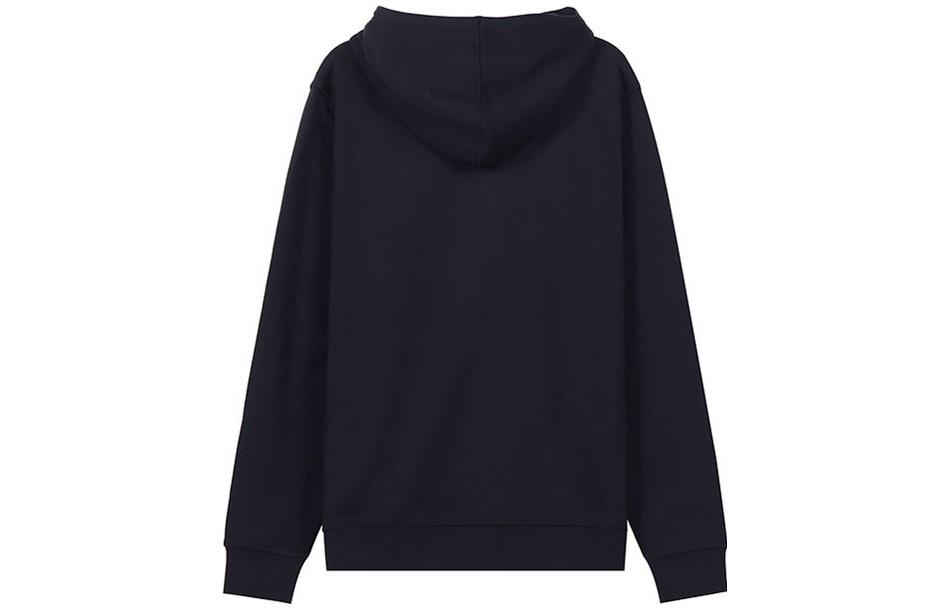 Lookbook HUGO BOSS 海軍藍純棉連帽上衣長袖衛衣 50468445-404