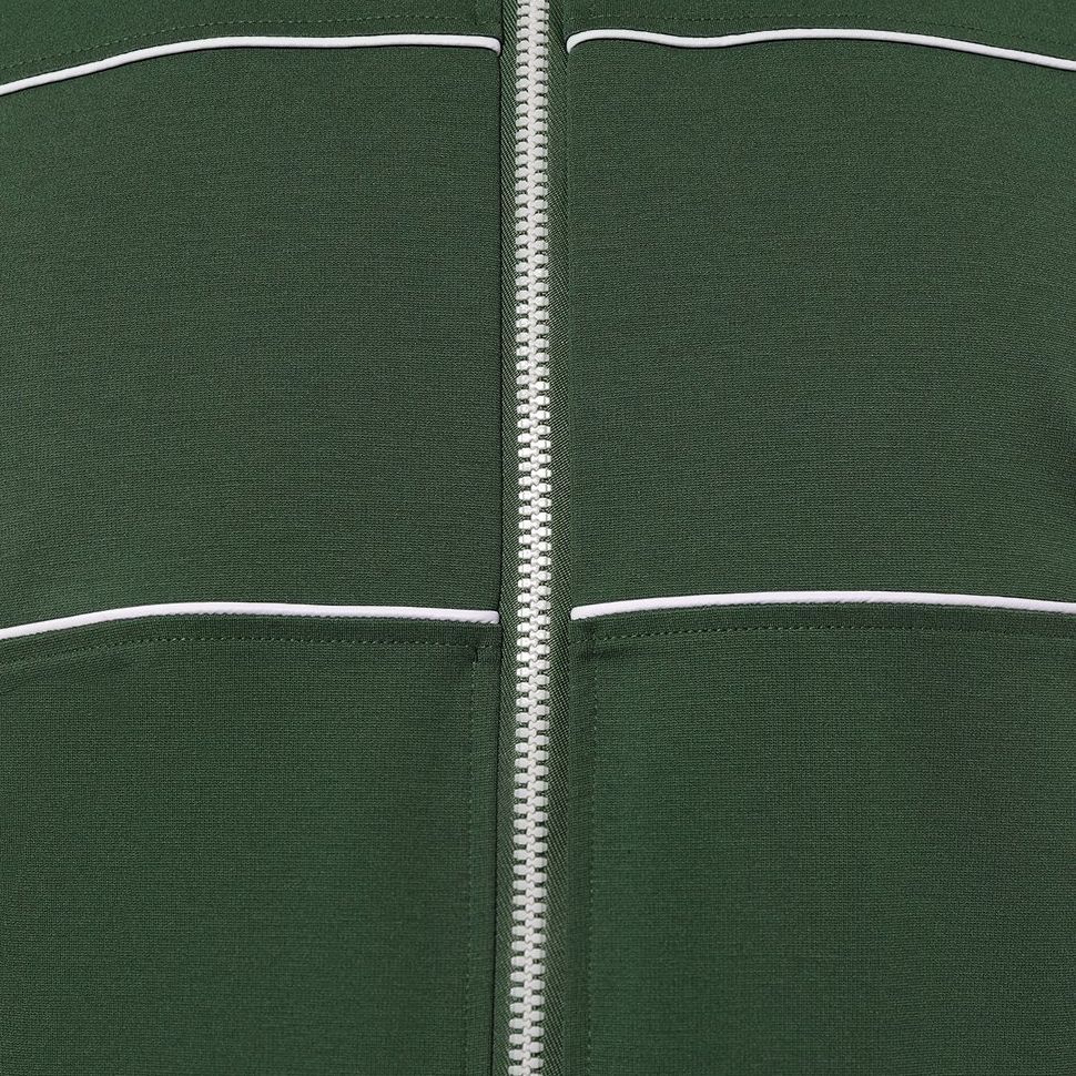 Details for HUGO BOSS  Green Letter Stripe Zip High Neck Jacket. 50505520-348