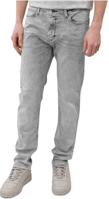 HUGO BOSS Grey Solid Slim Fit Zip Pocket Jeans 50507858-708 Buy HUGO BOSS Grey Solid Slim Fit Zip Pocket Jeans 50507858-708