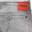 Lookbook HUGO BOSS Grey Solid Slim Fit Zip Pocket Jeans 50507858-708