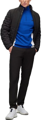 HUGO BOSS 半拉鍊套頭藍色運動衫 50493769-438 Shop HUGO BOSS 半拉鍊套頭藍色運動衫 50493769-438