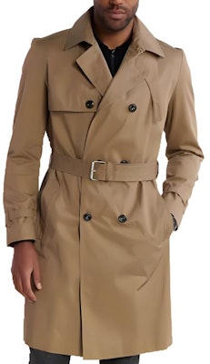 HUGO BOSS 卡其色雙排扣長袖中長版大衣 50507736-242 Order HUGO BOSS 卡其色雙排扣長袖中長版大衣 50507736-242