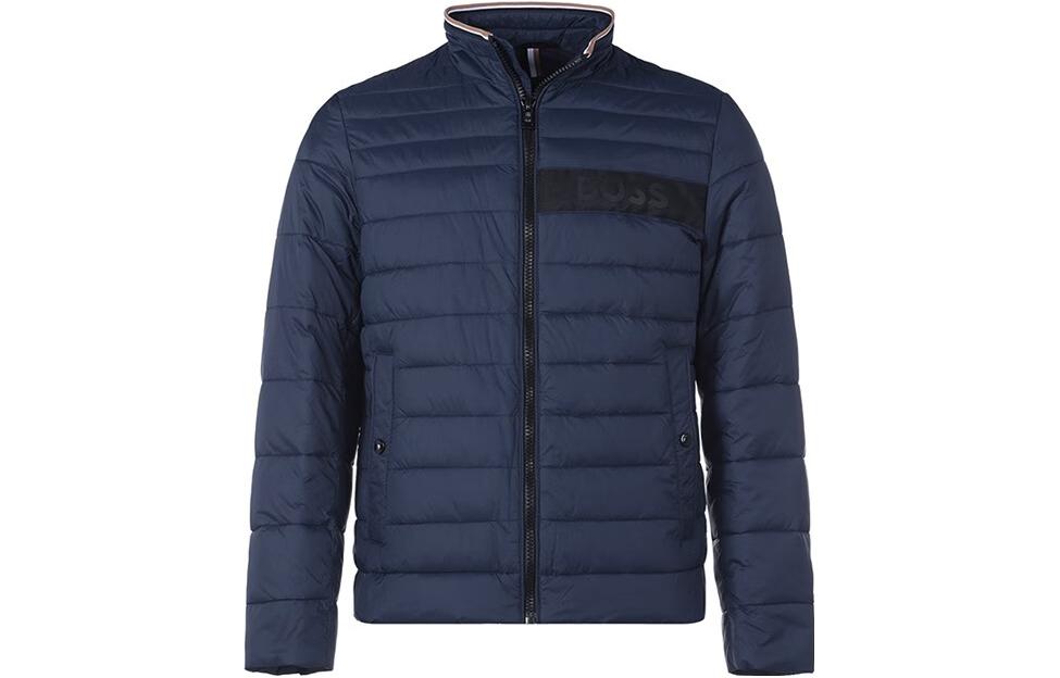 HUGO BOSS  Letter Print Cotton Jacket. 50464308-404