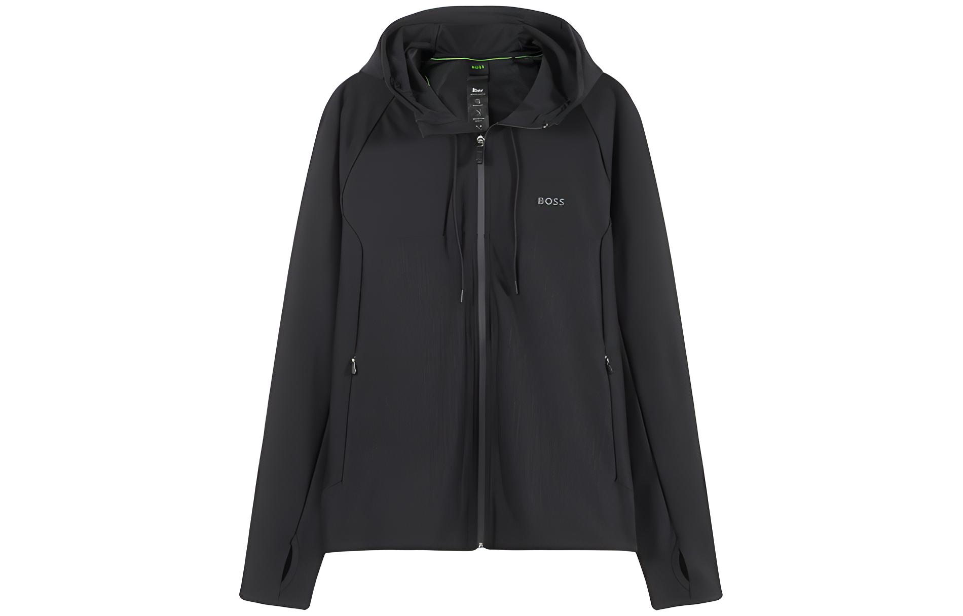 HUGO BOSS  Letter Print Sweatshirt Black. 50493465-001