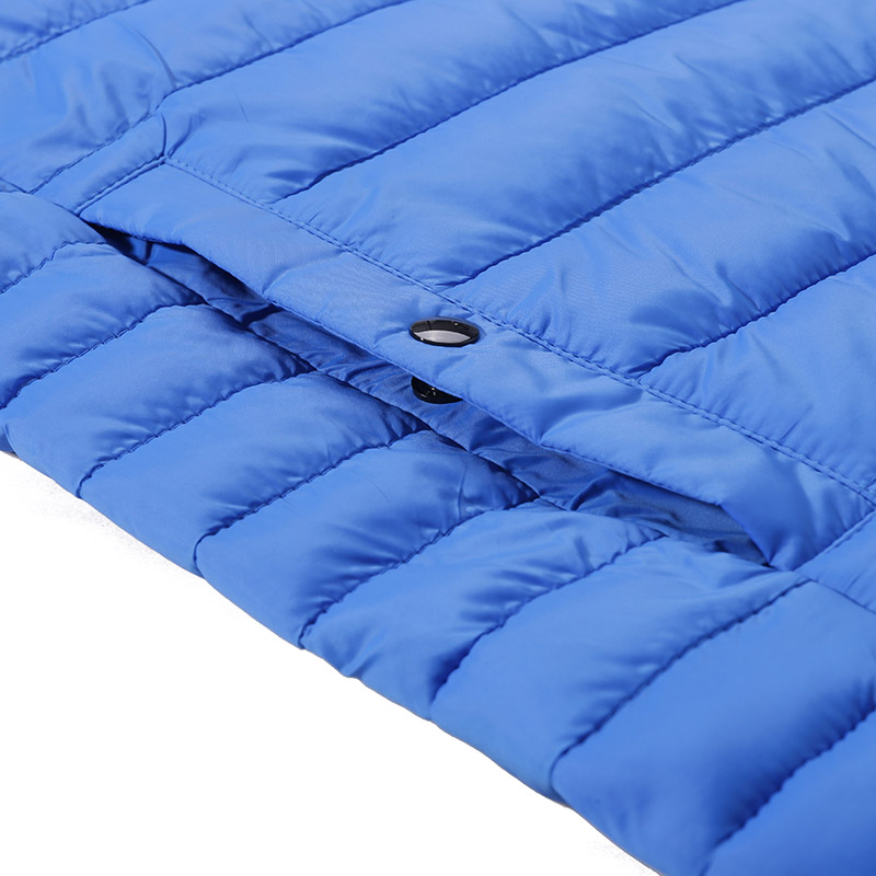 Shop 雨果博斯轻便蓝色棉质夹克带标志印花 50481548-432