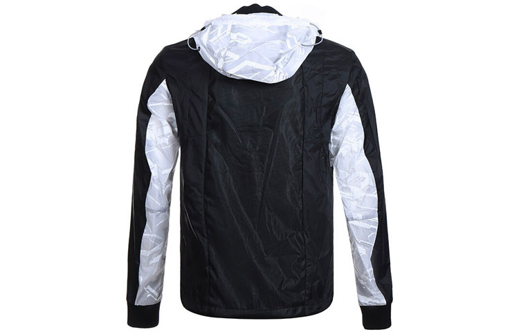 Lookbook HUGO BOSS 黑色拼色Logo連帽外套 50410872-001