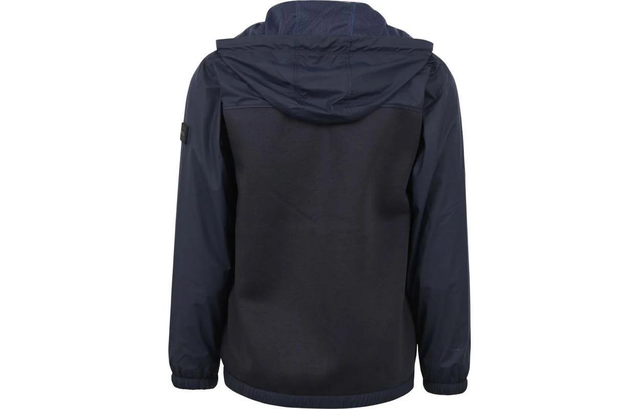 HUGO BOSS  Logo Patch Hooded Zip-Up Jacket Deep Blue 50494689-404 圖 3