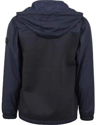 HUGO BOSS Logo Patch Hooded Zip-Up Jacket Deep Blue 50494689-404 Lookbook HUGO BOSS Logo Patch Hooded Zip-Up Jacket Deep Blue 50494689-404