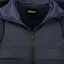 Shop HUGO BOSS Logo Patch Hooded Zip-Up Jacket Deep Blue 50494689-404