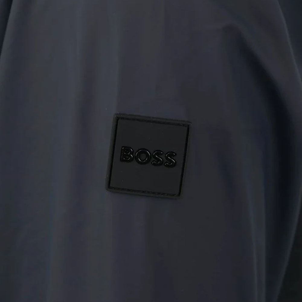 HUGO BOSS  Logo Patch Hooded Zip-Up Jacket Deep Blue 50494689-404 圖 7