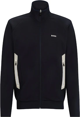 雨果博斯 深黑色标志印花夹克. 50504730-402 Order 雨果博斯 深黑色标志印花夹克. 50504730-402