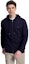 Purchase HUGO BOSS Navy Blue Plain Embroidered Logo Zip-Up Hoodie. 50480684-406