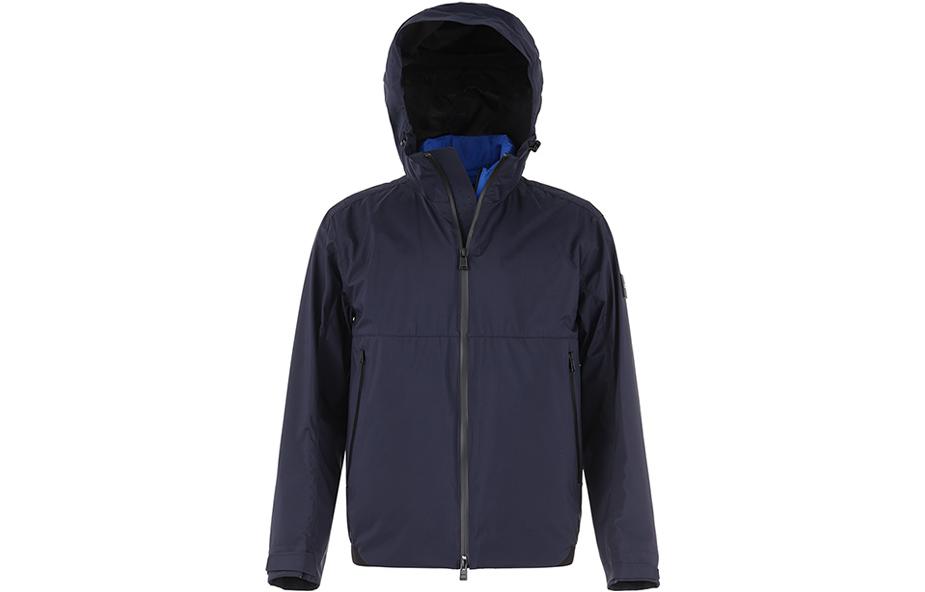 HUGO BOSS  Navy Long Sleeve Zipper Jacket with Solid Stitch Design 50493647-404 圖 3