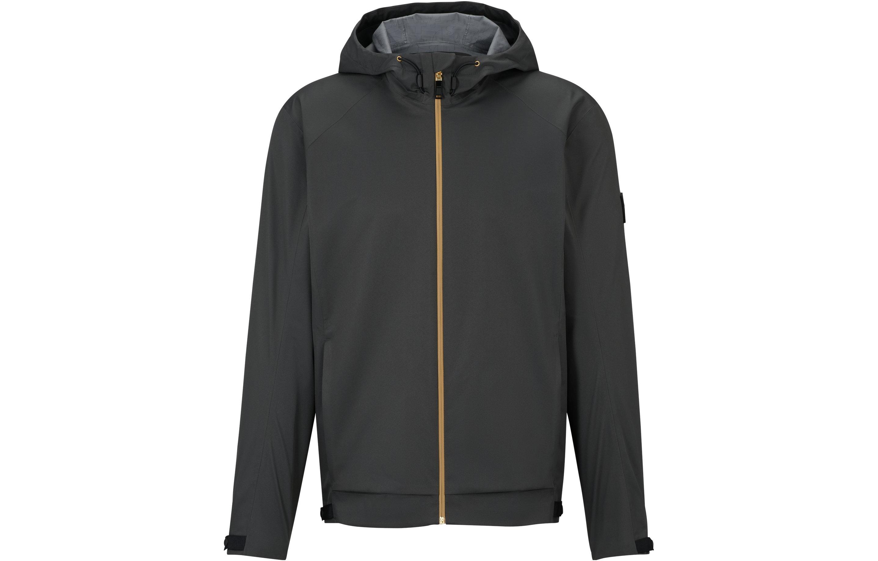 HUGO BOSS  Plain Grey Zip-Up Hoodie Jacket 50491906-027 圖 2