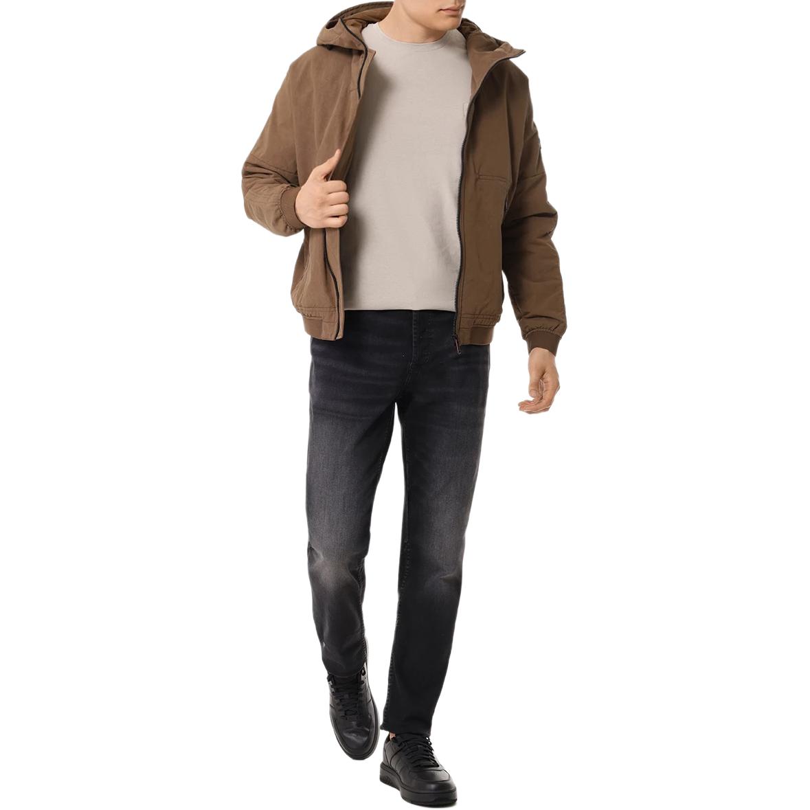 HUGO BOSS  Plain Zip-Up Hoodie Jacket Light Brown 50518720-243 圖 3