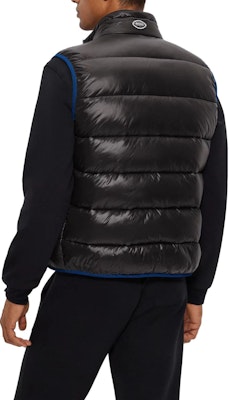 ヒューゴボス プレーン ジップアップ ベスト ブラックカラー. 50505930-003 Details for ヒューゴボス プレーン ジップアップ ベスト ブラックカラー. 50505930-003