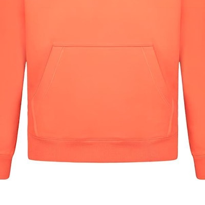 HUGO BOSS Pullover Hoodie with Logo Graphic in Orange 50459464-646 Sizing HUGO BOSS Pullover Hoodie with Logo Graphic in Orange 50459464-646