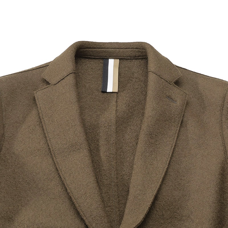 HUGO BOSS  Single-Breasted Wool Blazer Light Olive Green FW23 50502544-361 圖 5