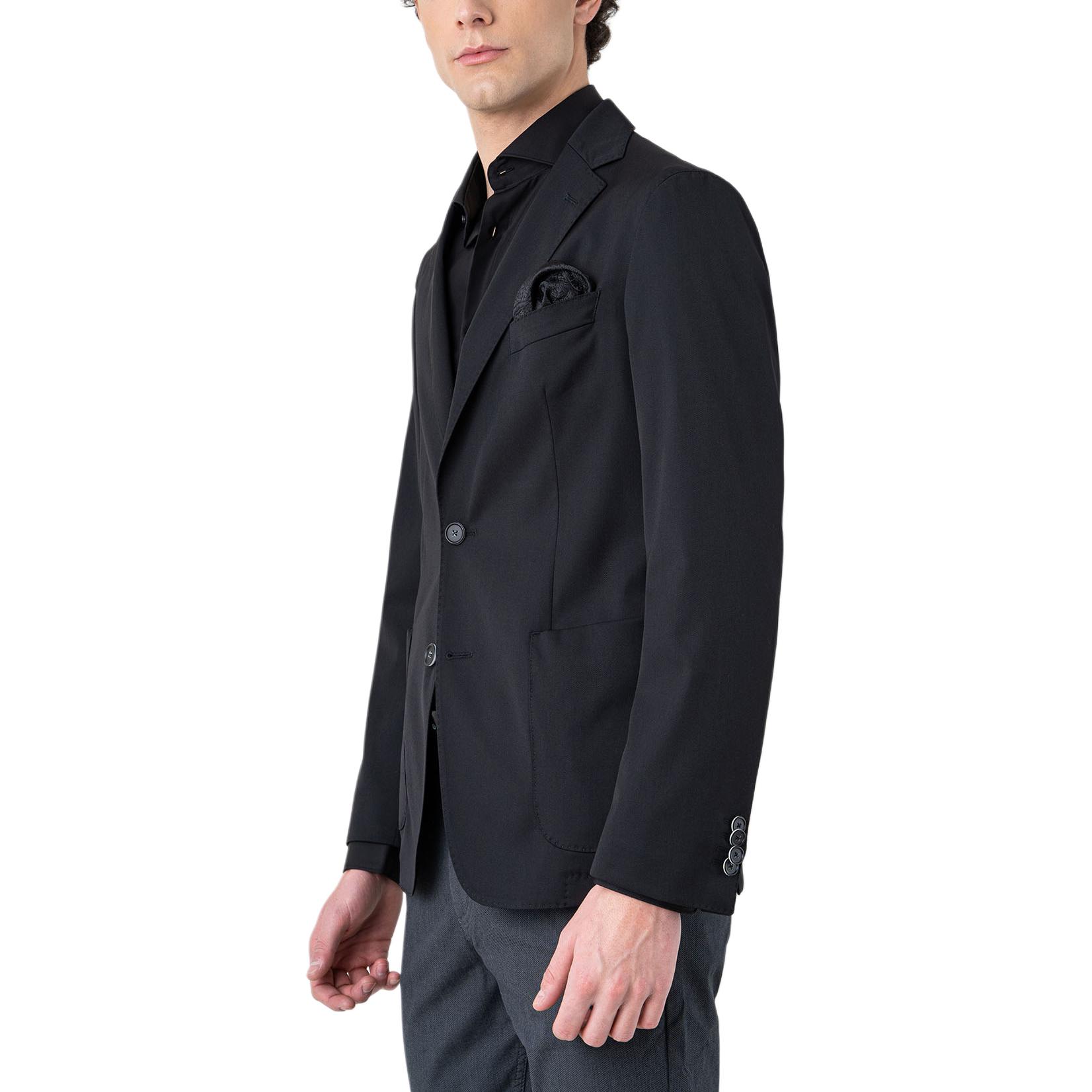 HUGO BOSS  Slim-Fit Black Single-Breasted Blazer. 50509527-001 圖 4