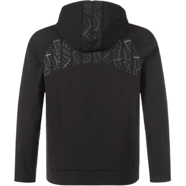 HUGO BOSS  Slim-Fit Hoodie Jacket with Letter Print. 50447863-001