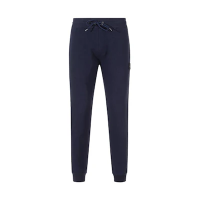 HUGO BOSS Slim-Fit Mid-Rise Drawstring Casual Pants Blue 50485181-405