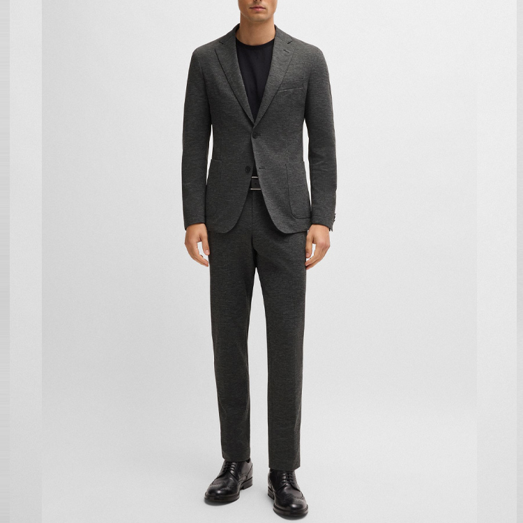 HUGO BOSS  Slim-Fit Single-Breasted Blazer Dark Grey 50529323-021 圖 3