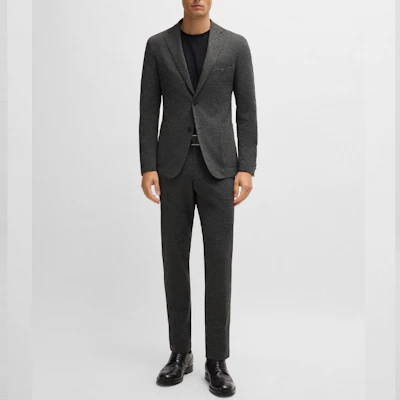 HUGO BOSS 修身單排扣西裝外套 深灰色 50529323-021 Lookbook HUGO BOSS 修身單排扣西裝外套 深灰色 50529323-021