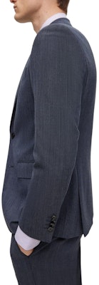 HUGO BOSS 修身版深藍色單排扣西裝套裝 50497203-404 Shop HUGO BOSS 修身版深藍色單排扣西裝套裝 50497203-404