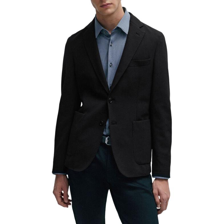 HUGO BOSS  Slim Fit Black Single-Breasted Long Sleeve Blazer 50509553-001 圖 3