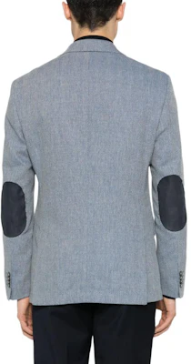HUGO BOSS 修身人字紋西裝外套 粉藍 - SS24 系列 50509504-479 Shop HUGO BOSS 修身人字紋西裝外套 粉藍 - SS24 系列 50509504-479