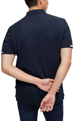 HUGO BOSS 深藍色修身版型徽標 Polo 衫。 50467113-404 Purchase HUGO BOSS 深藍色修身版型徽標 Polo 衫。 50467113-404