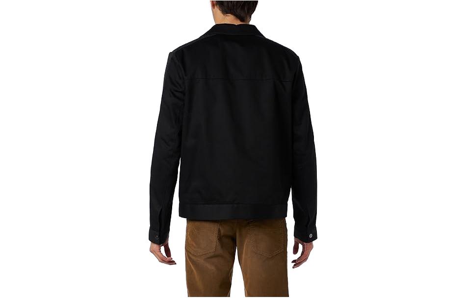 Lookbook HUGO BOSS 經典黑色全拉鏈長袖外套 50496829-001